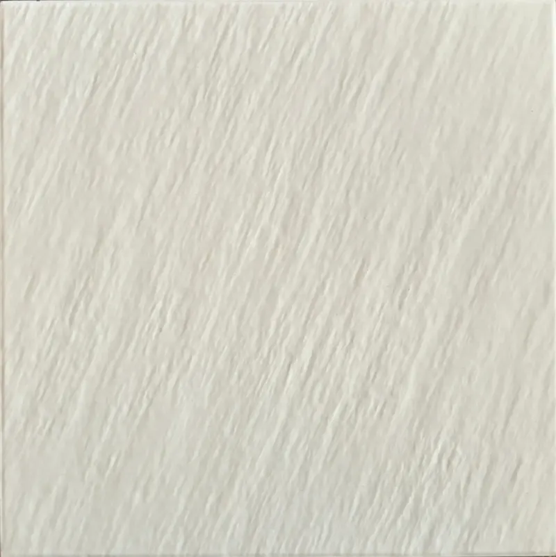 Carrelage sol uni blanc texturé 30x30 – 3301