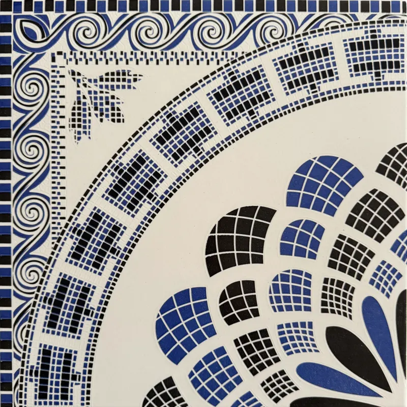 Carrelage décor mosaïque bleu 30x30 – LCS-02