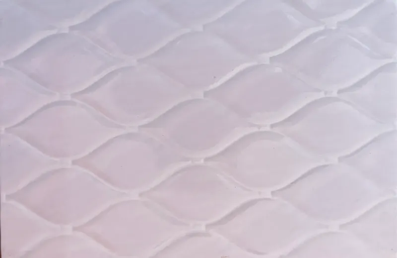 Carrelage mural relief matelassé blanc 20x30 – 3012-L