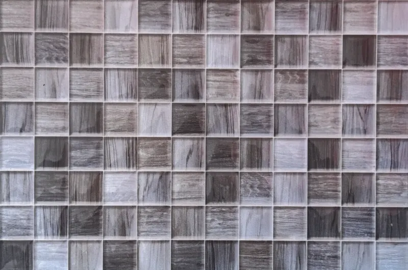 Carrelage mural mosaïque bois gris 20x30 – ELE-337