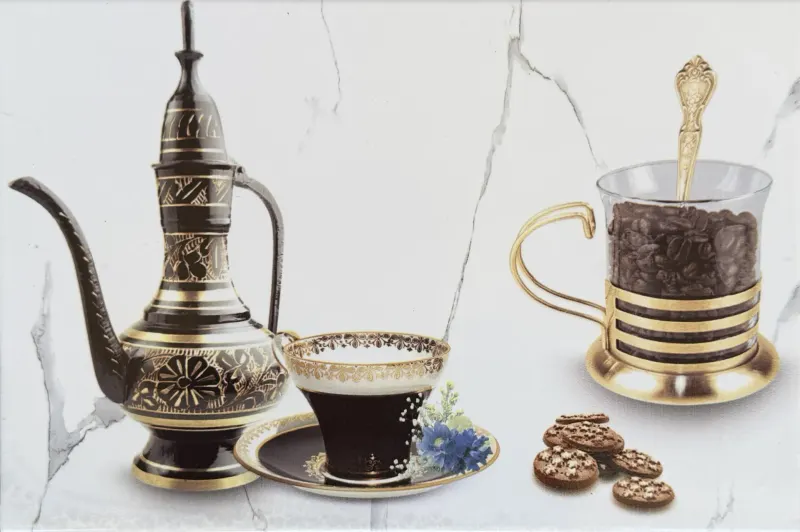 Faïence murale décor café oriental 20x30 – KT-513-HL4