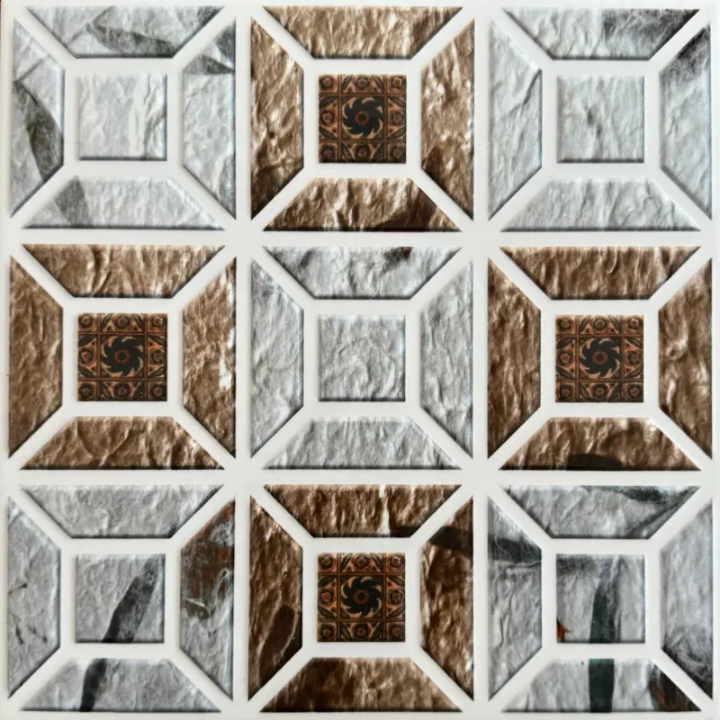 Carrelage décor géométrique pierre 30x30 – 20018-2