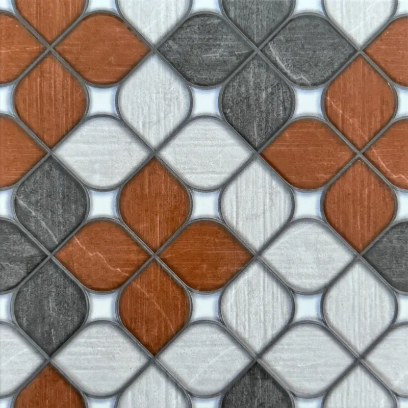 Carrelage décor géométrique floral 30x30 – 10025