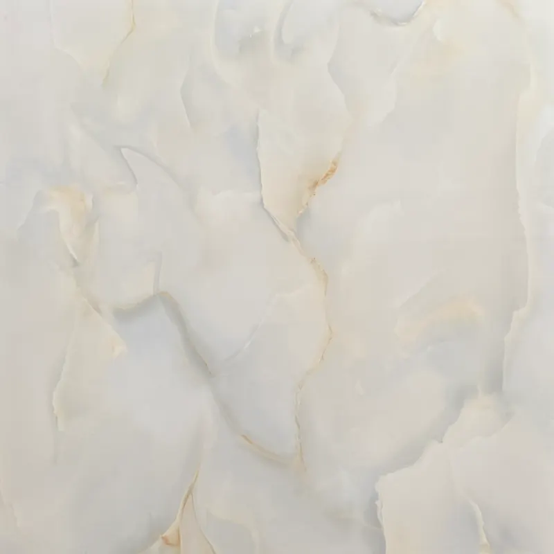 Carrelage effet onyx blanc translucide 60x60 – CUBIX LIGHT