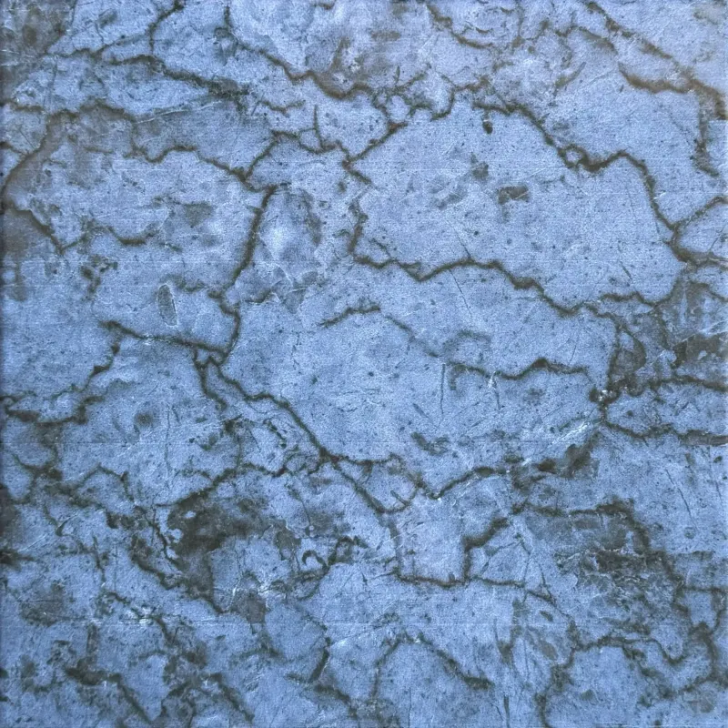 Carrelage marbré bleu craquelé 30x30 – F-415